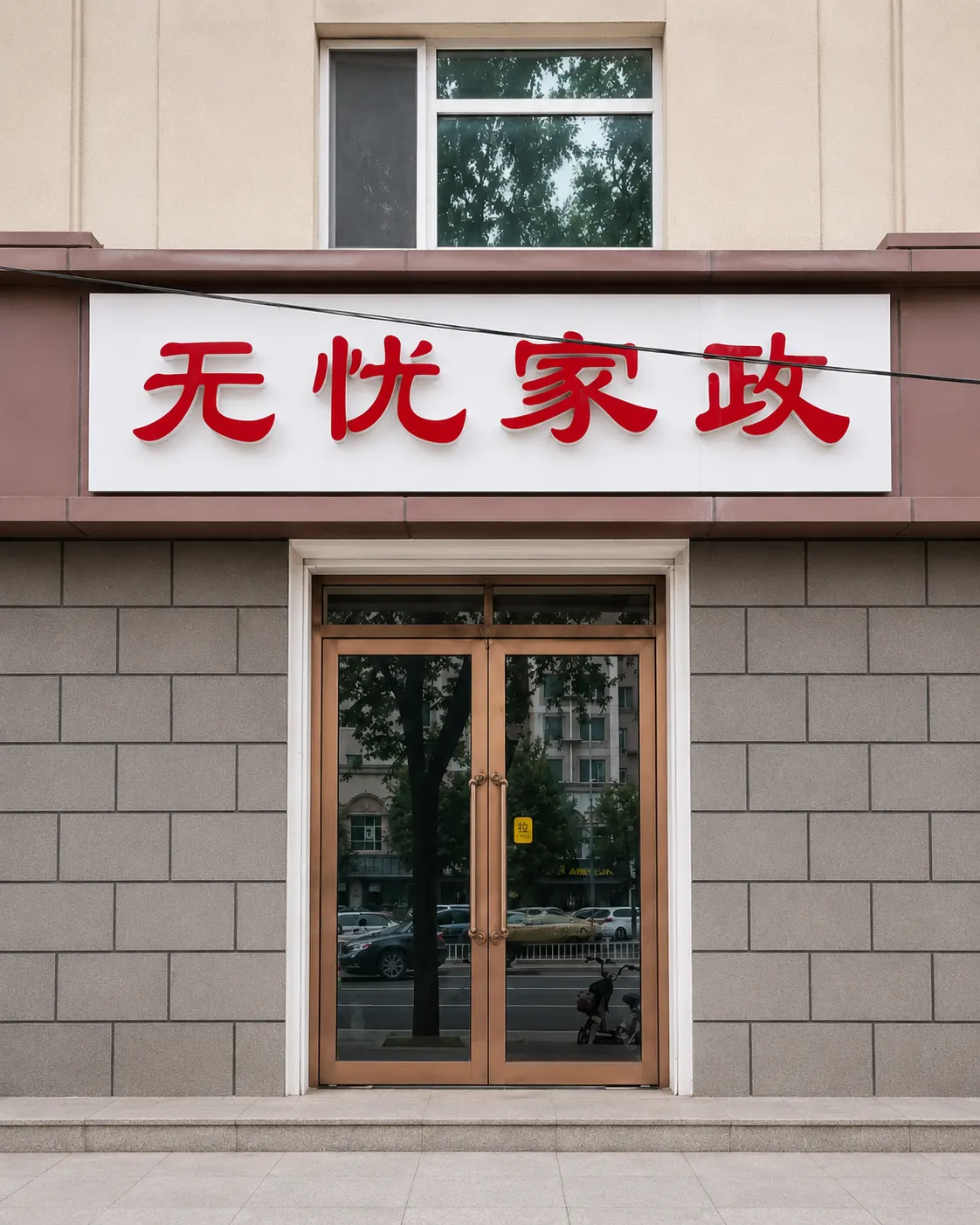 静好无忧家政（电力家园店）门头